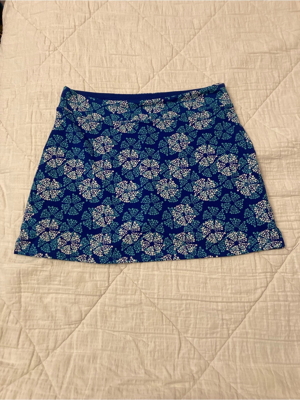 TRANQUILITY by Colorado Clothing Women’s Blue Floral Skort Size Small